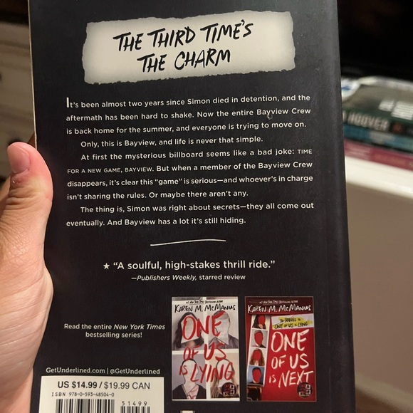 One of Us is Back Book-Trilogy - Picture 3 of 4